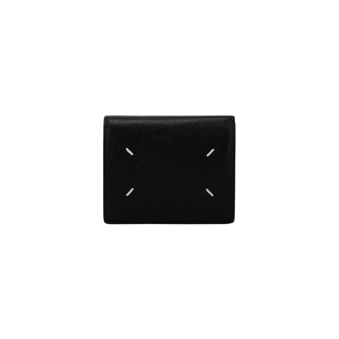SA3UI0007 P4745 T8013 [13% 쿠폰] Maison Margiela Compact Bi-Fold Wallet Black
