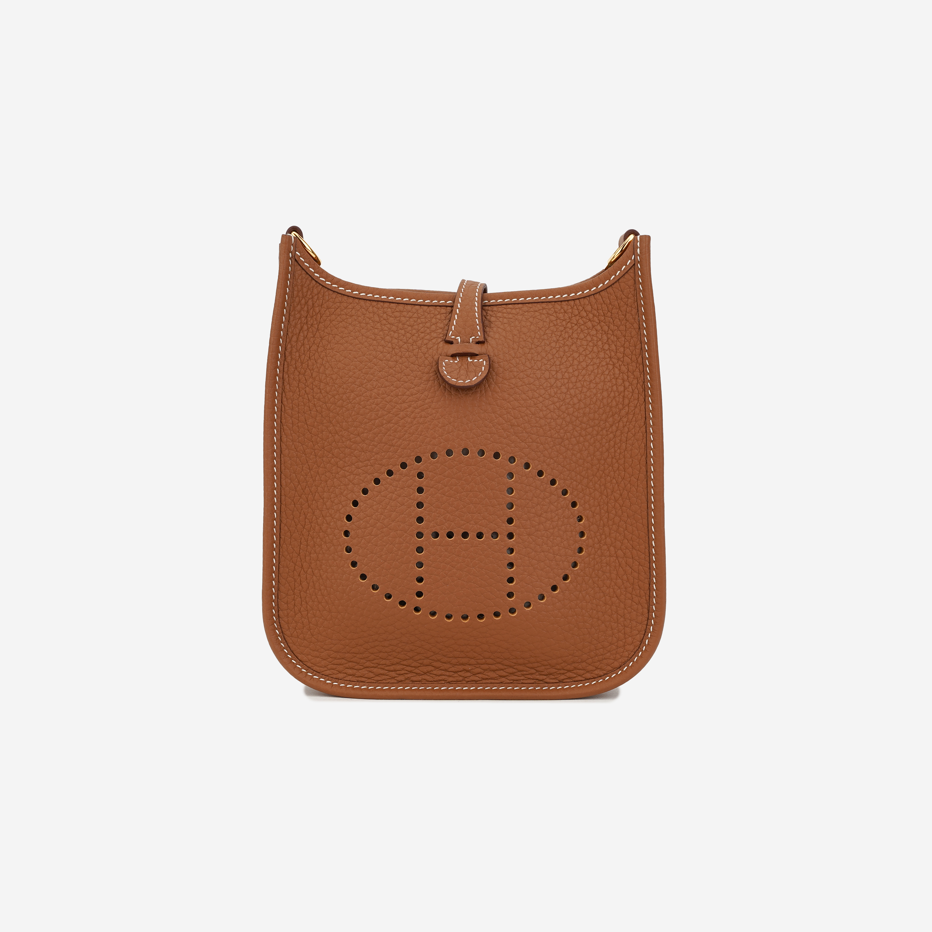 Hermes Evelyne 16 Amazone Bag Clemence & Gold