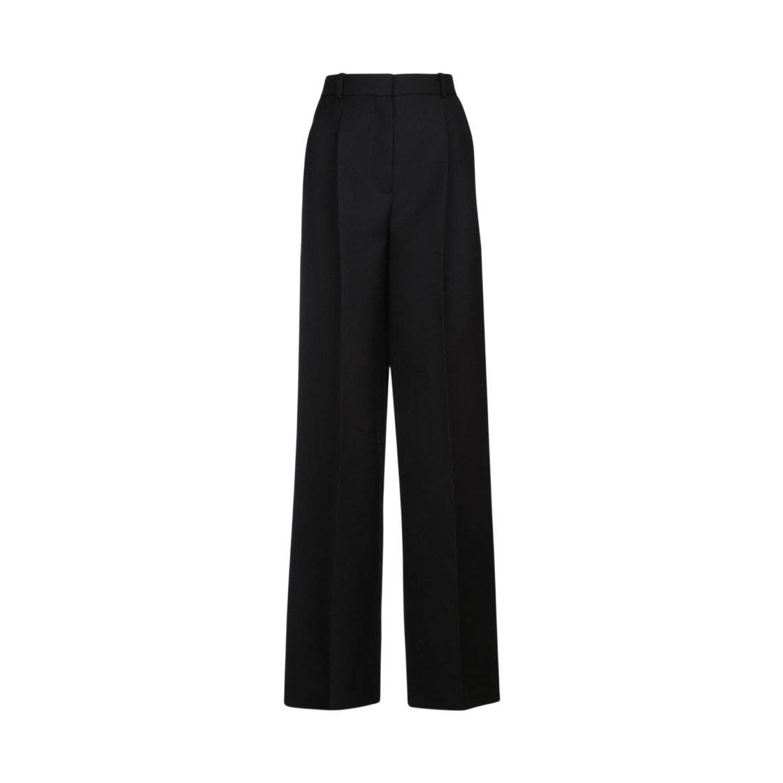 (W) 디올 플리츠 팬츠 블랙((W) Dior Pleated Pants Black) - 1