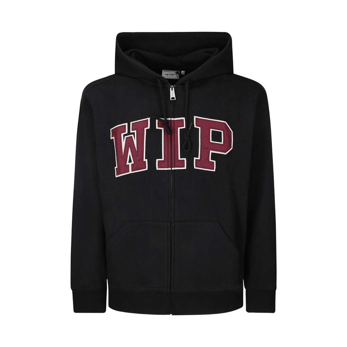 I034691-89-06 Carhartt WIP Zip Up Hoodie Black