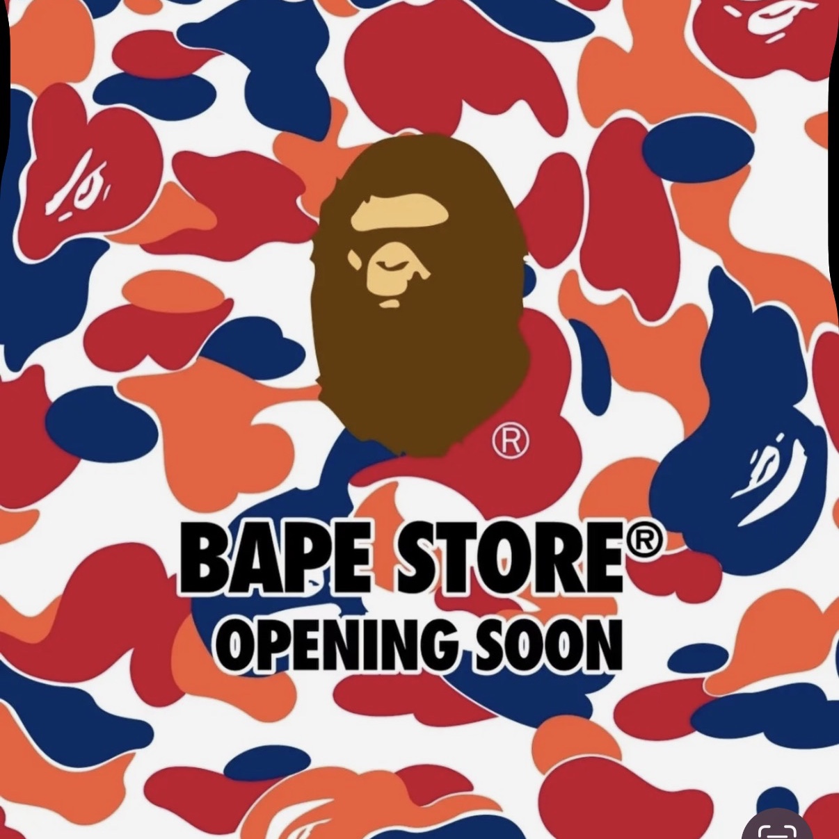 BAPE 1st Camo Shark Full Zip Hoodie Army Green, BAPE College L/S T-Shirt Black 착용 스타일 - 1