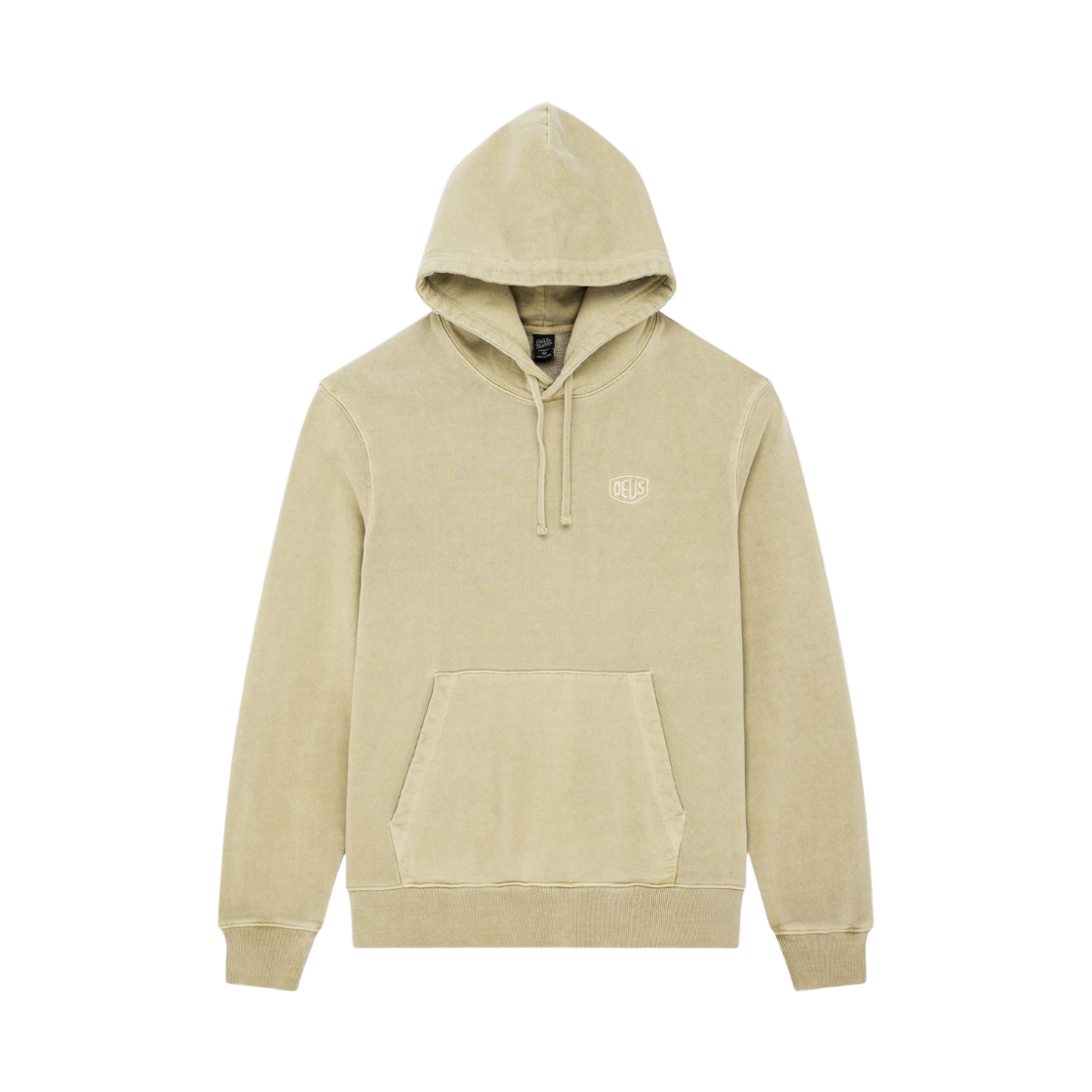 [6% 적립] 데우스 엑스 마키나 쉴드 가먼트 다이드 후디 베이지