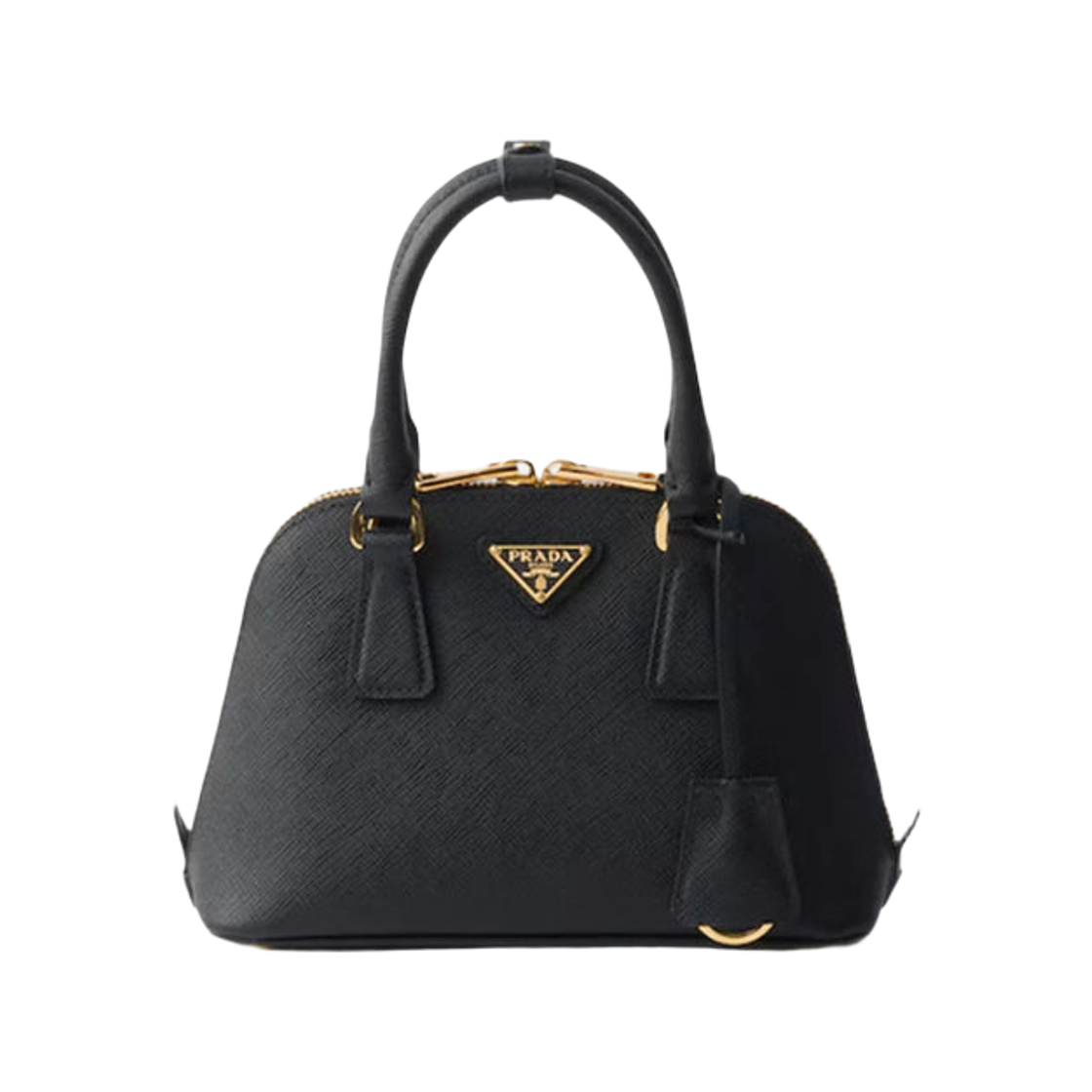 1BA851-NZV-F0002 Prada Promenade Mini Saffiano Leather Bag Black
