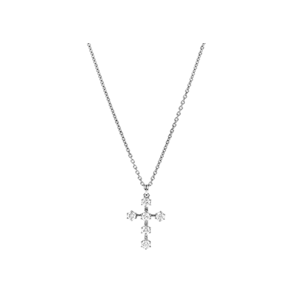 5675576 [13% 쿠폰] (W) Swarovski Insigne Pendant Round Cut Cross White Rhodium Plated