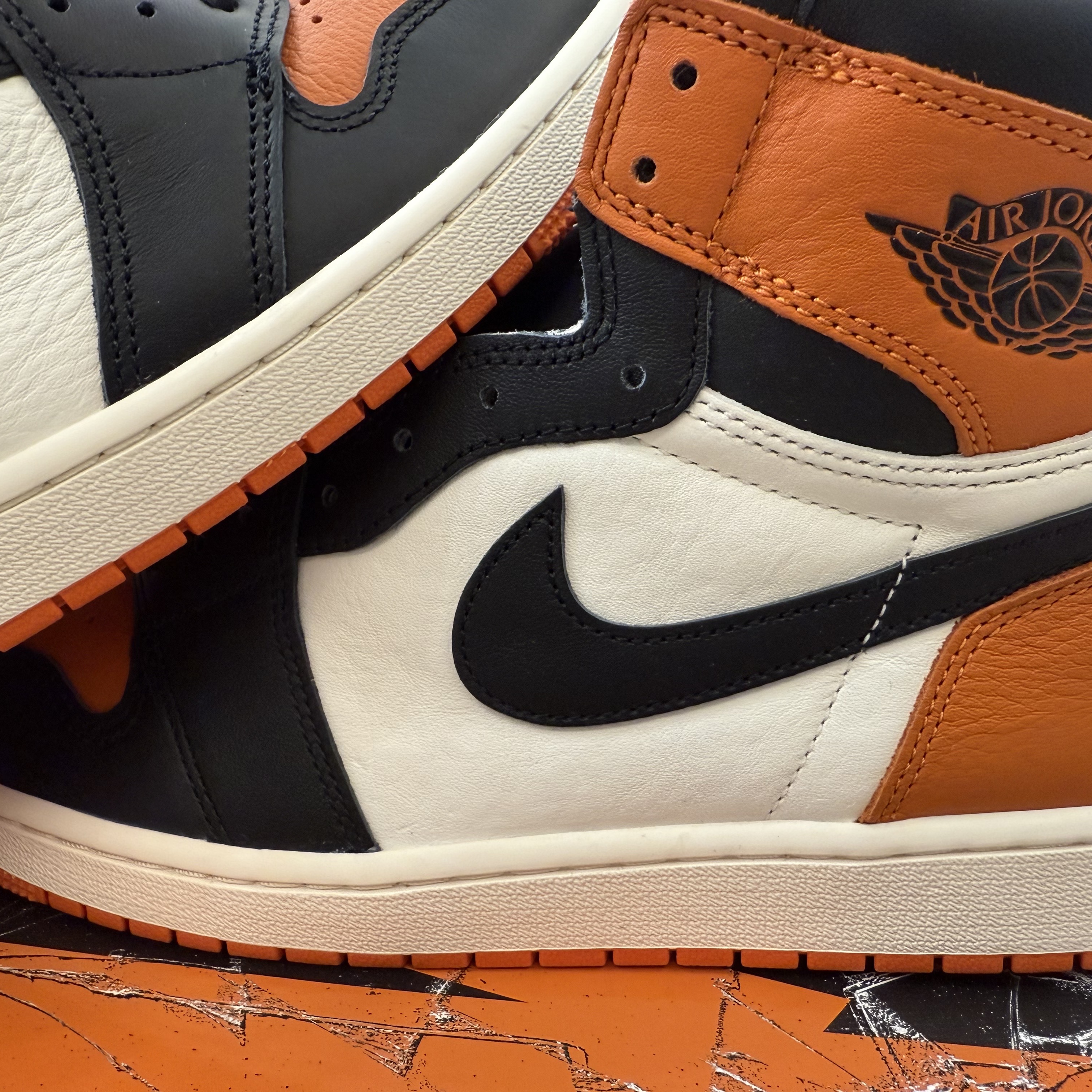 Jordan 1 Retro High OG Shattered Backboard 착용 스타일 - 3