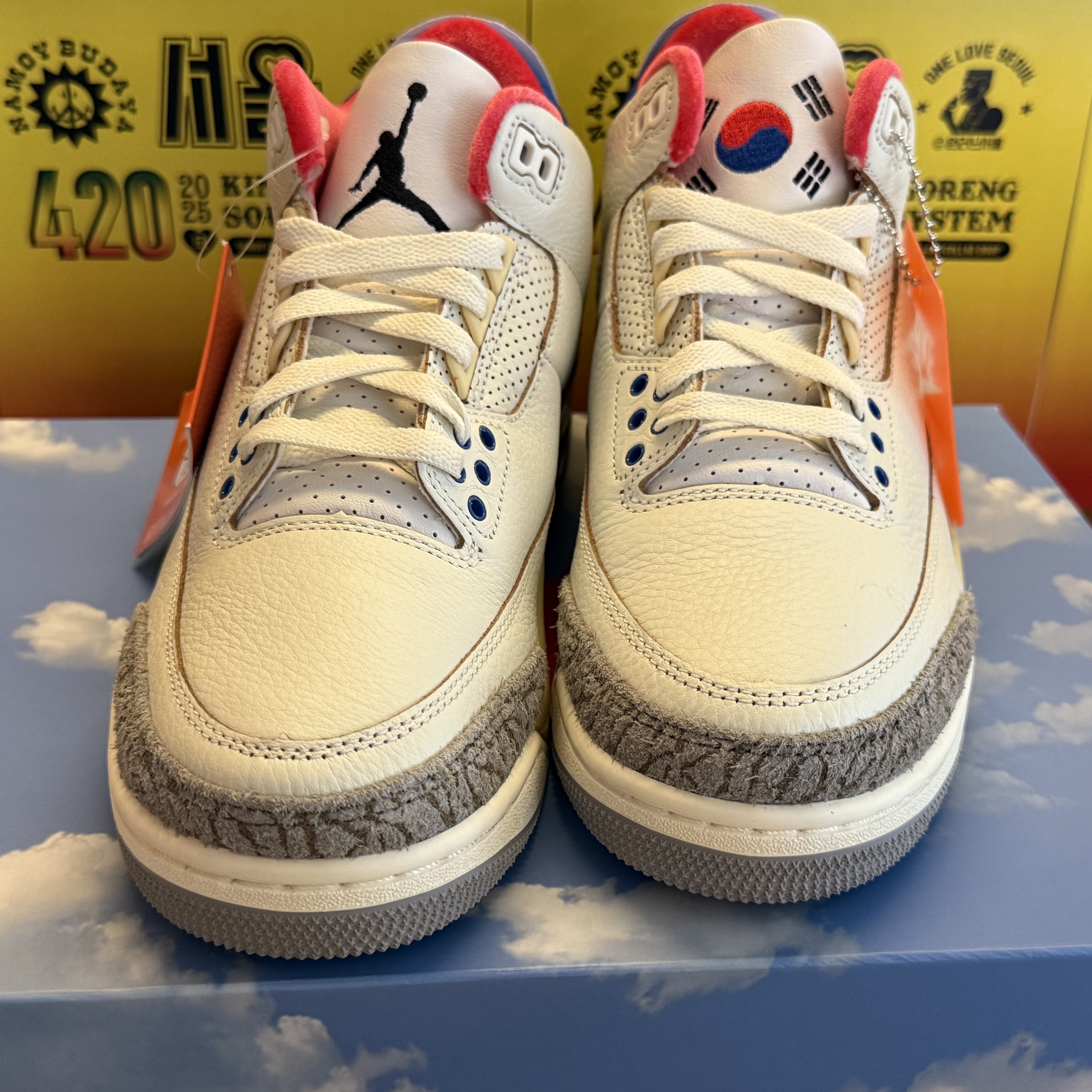 Jordan 3 Retro Seoul 2.0 착용 스타일 - 3