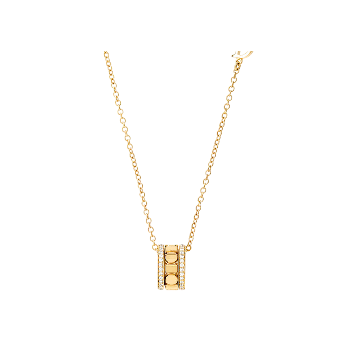 20093324 [13% 쿠폰] Damiani Belle Epoque Reel Diamonds Necklace Yellow Gold