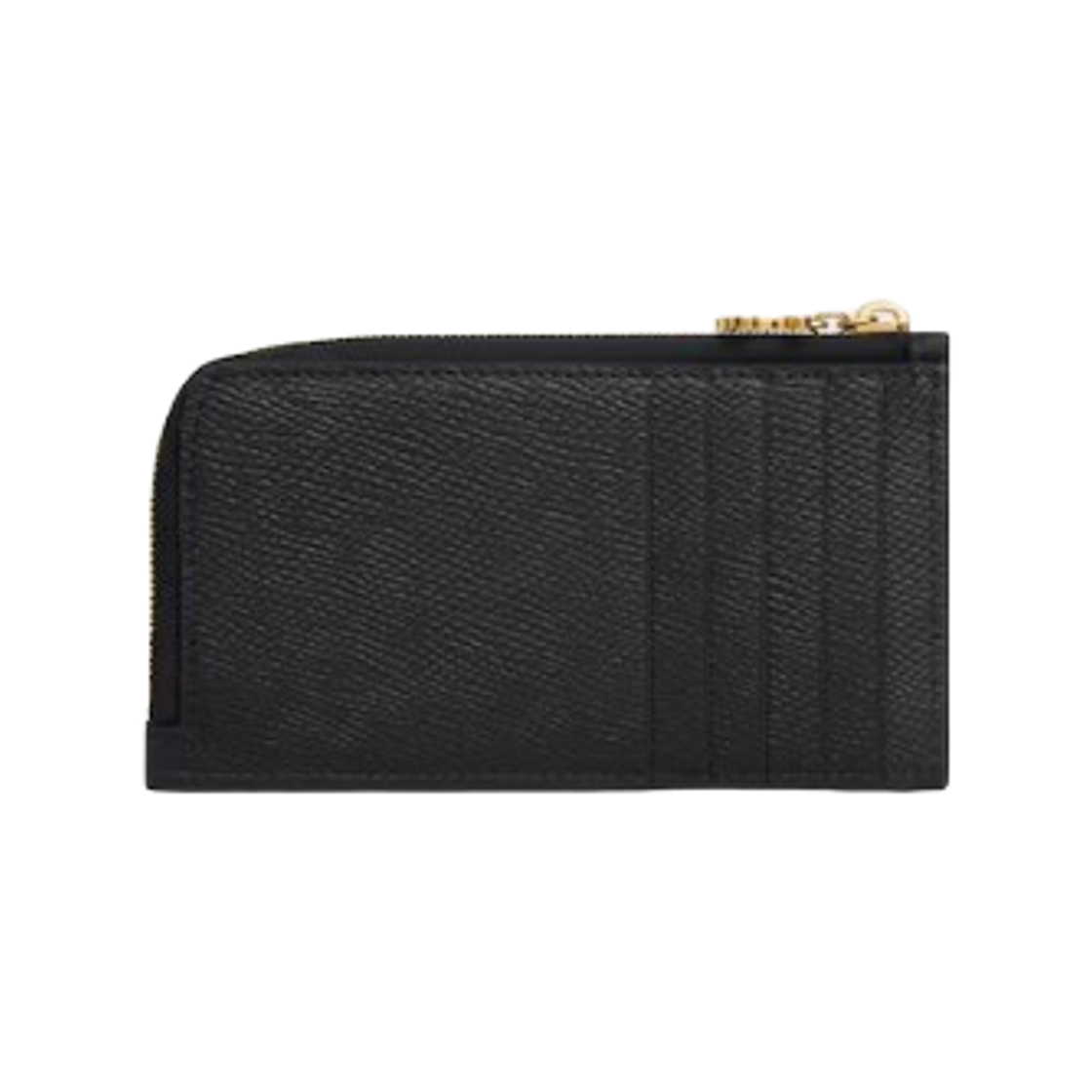 셀린느 롱 지퍼 카드 홀더 그레인드 카프스킨 블랙(Celine Long Zipped Card Holder in Grained Calfskin Black) - 2