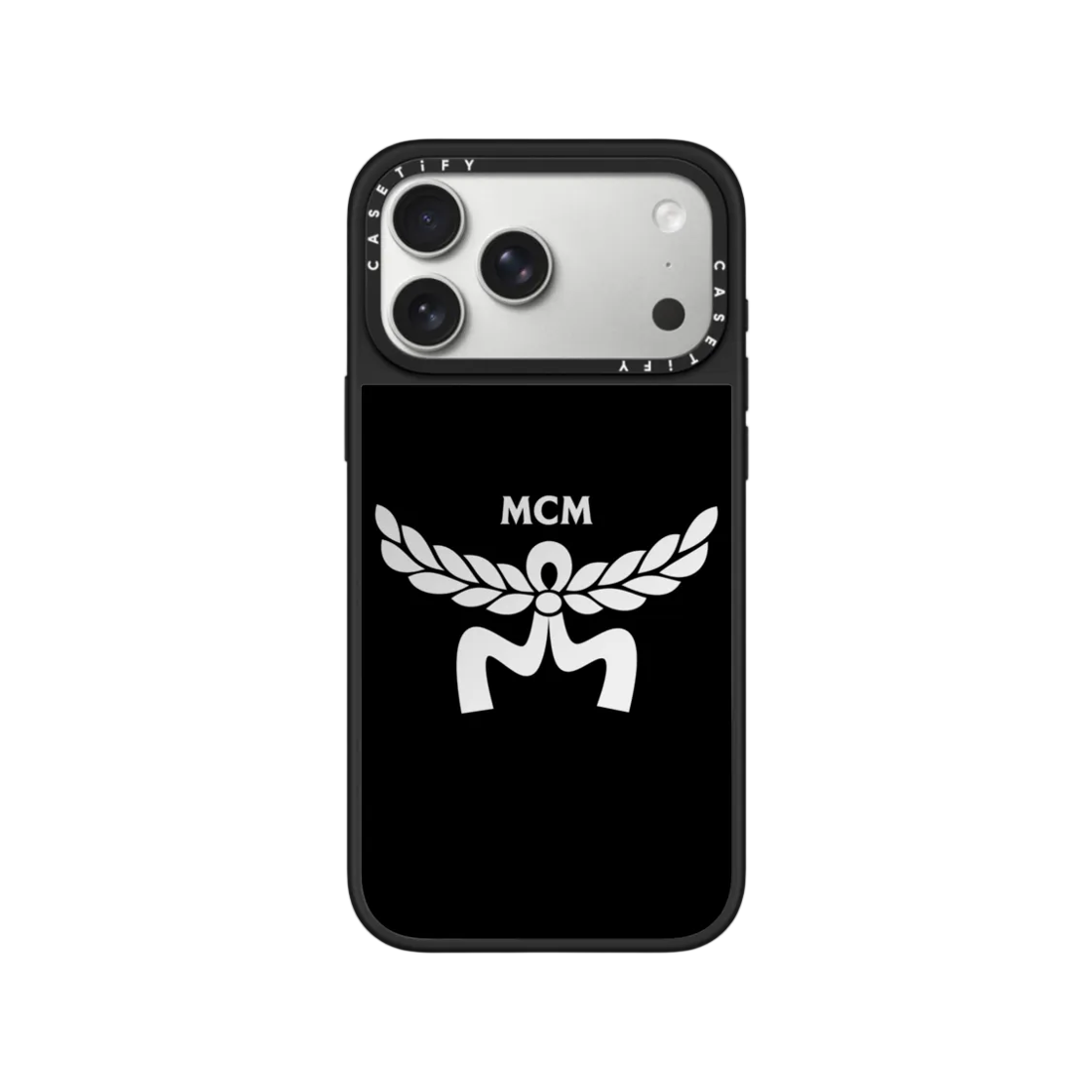케이스티파이 x MCM 아이폰 로고 맥세이프 미러 케이스(Casetify x MCM iPhone Logo Magsafe Mirror Case) - 1