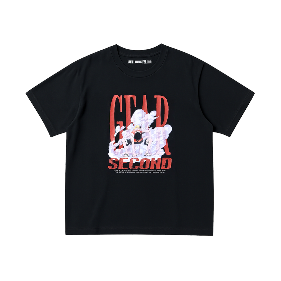 유니클로 UT 원피스 25주년 티셔츠 블랙(Uniqlo UT One Piece 25th T-Shirt Black) - 1