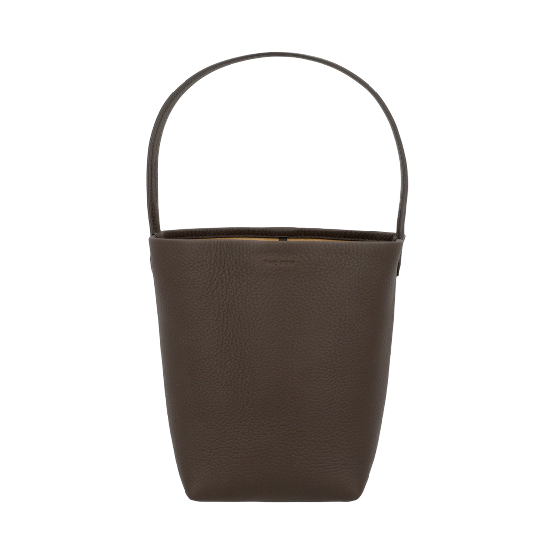 W1314-L129 DEEP BROWN [13% 쿠폰] The Row Small N/S Park Tote Bag in Leather Deep Brown