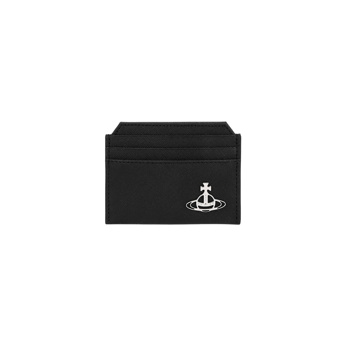 5403000BU S0021 N401 [13% 쿠폰] Vivienne Westwood Saffiano Slim Card Holder Black