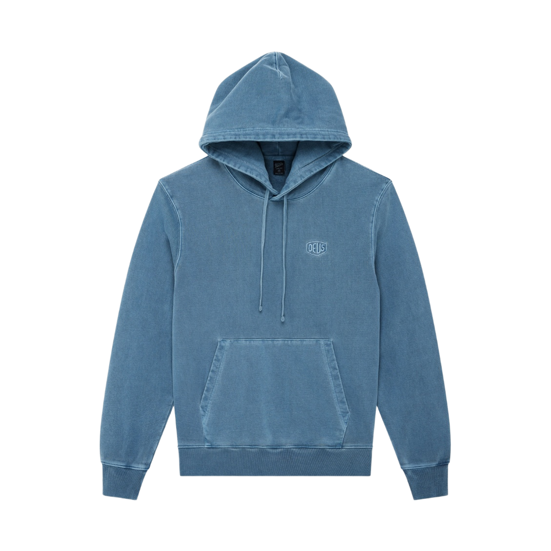 [6% 적립] 데우스 엑스 마키나 쉴드 가먼트 다이드 후디 블루