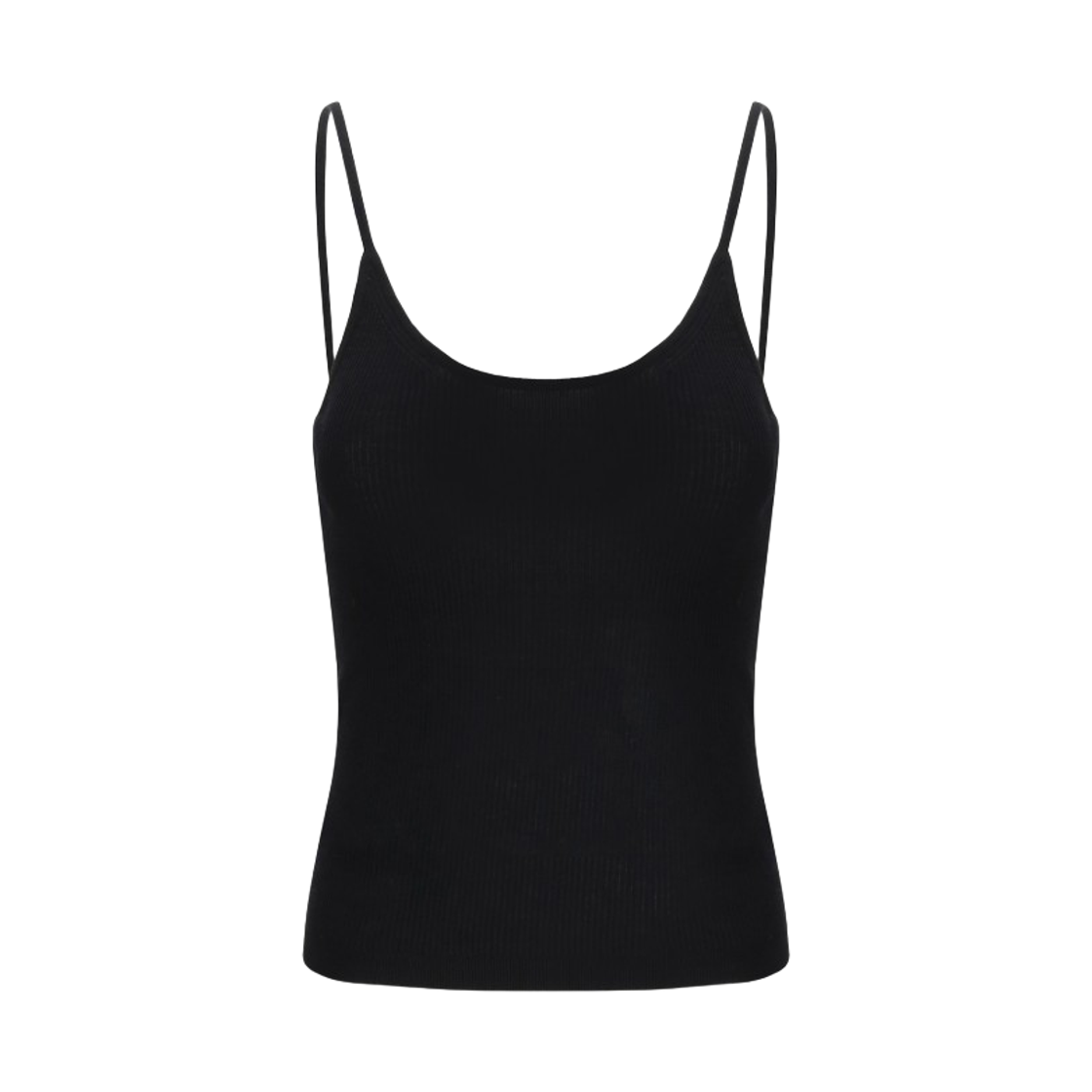 CH24WMP47667001 (W) Chloe Ribbed Top Black