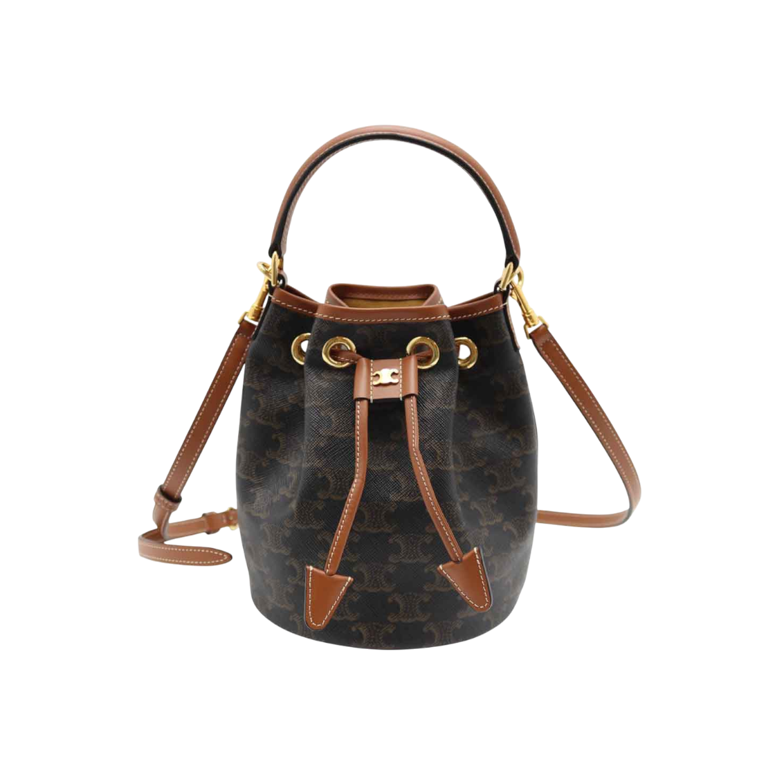 ITWUKKUIET7B Celine Clara Bucket Bag Tiny Triomphe 121672