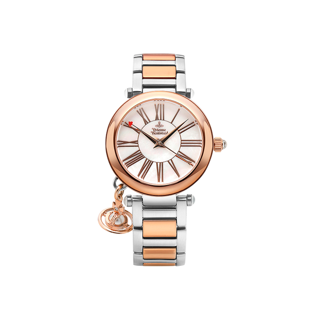 VV006PRSSL [13% 쿠폰] Vivienne Westwood Mother Orb Watch Rose Gold