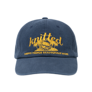 Knitted Palmtree Logo Ballcap Navy