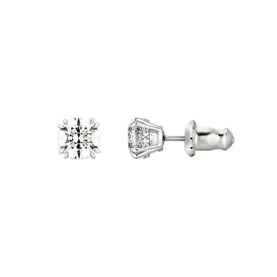 5636712 [15% 쿠폰] (W) Swarovski Constella Stud Earring White Rhodium Plated