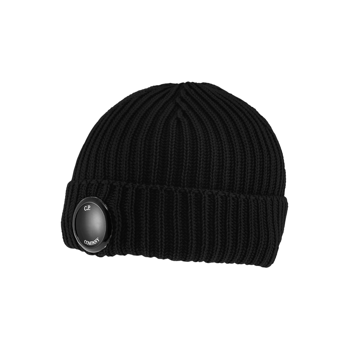 RFCMAC739A 005509A 999 [13% 쿠폰] C.P. Company Extrafine Merino Wool Lens Beanie Black - 25FW
