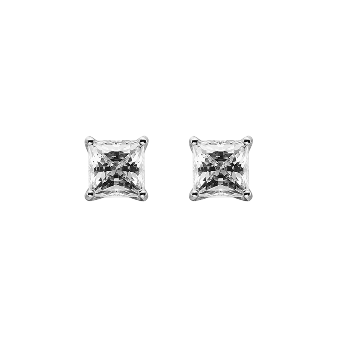 5430365 [15% 쿠폰] (W) Swarovski Attract Stud Earring White Rhodium Plated