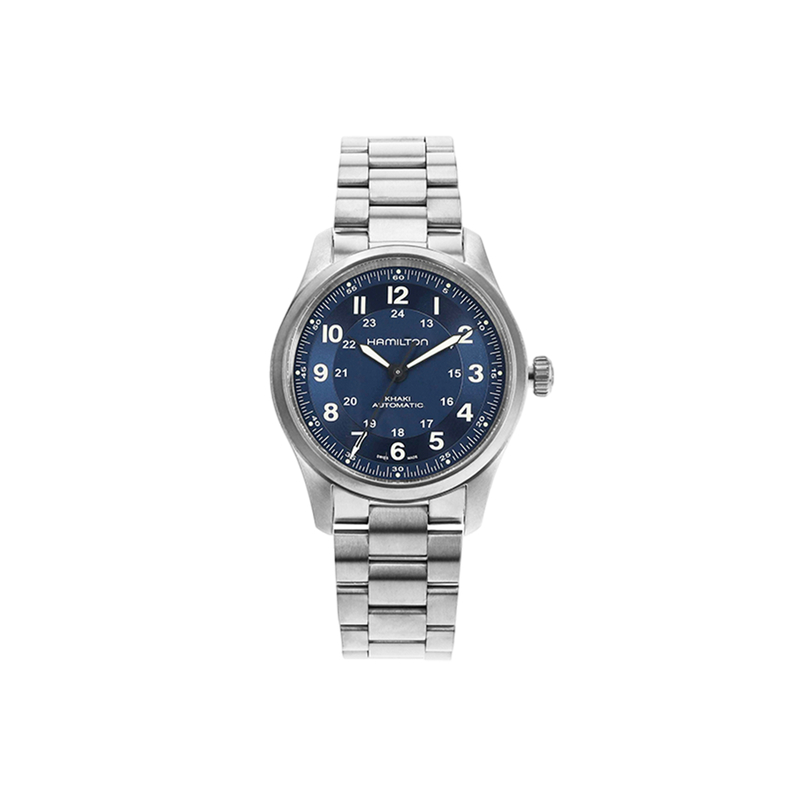H70545140 [13% 쿠폰] Hamilton Khaki Field Titanium Auto 42mm Blue