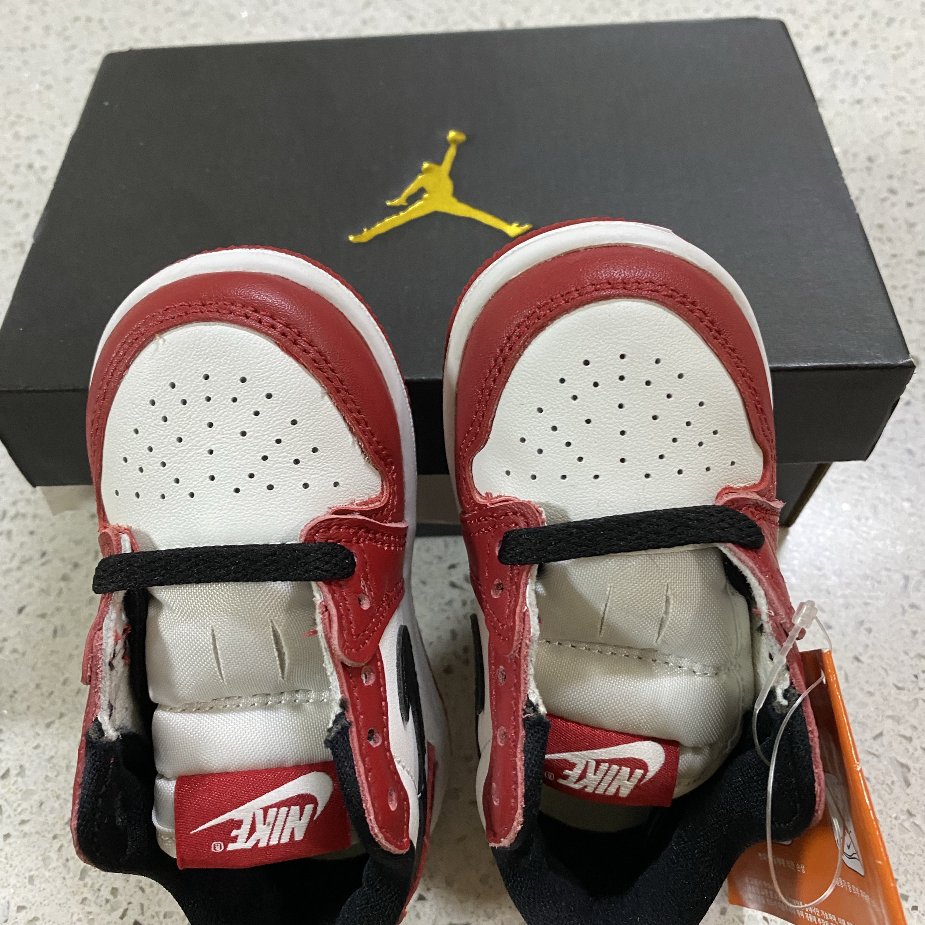 (TD) Jordan 1 Retro Low OG Chicago 착용 스타일 - 2