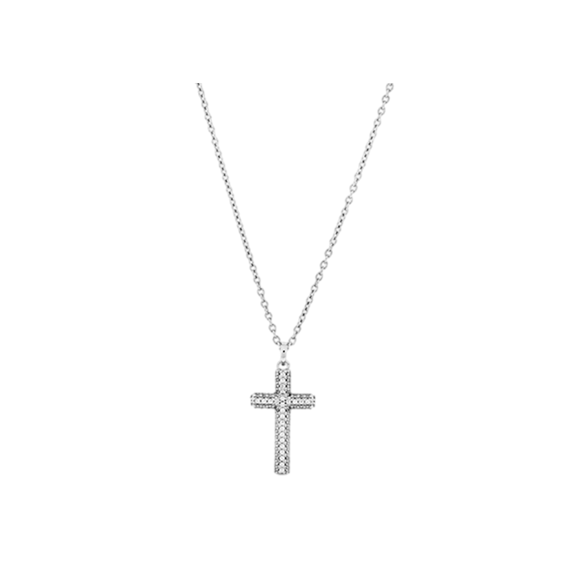 5675577 [13% 쿠폰] (W) Swarovski Insigne Pendant Pave Cross White Rhodium Plated