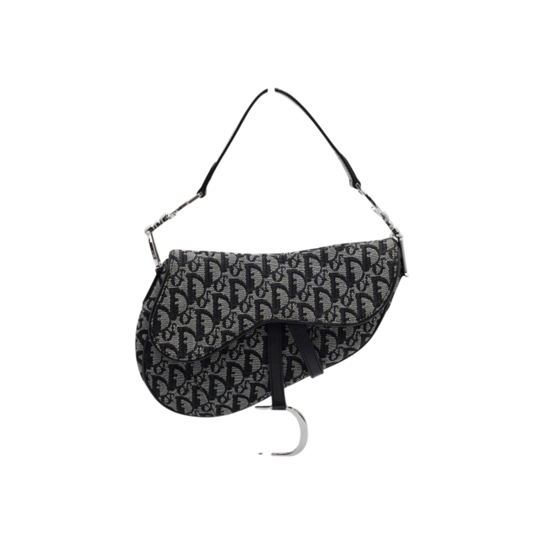 ITQF6ISLF7IJ Dior Classic Oblique Jacquard Saddle Bag