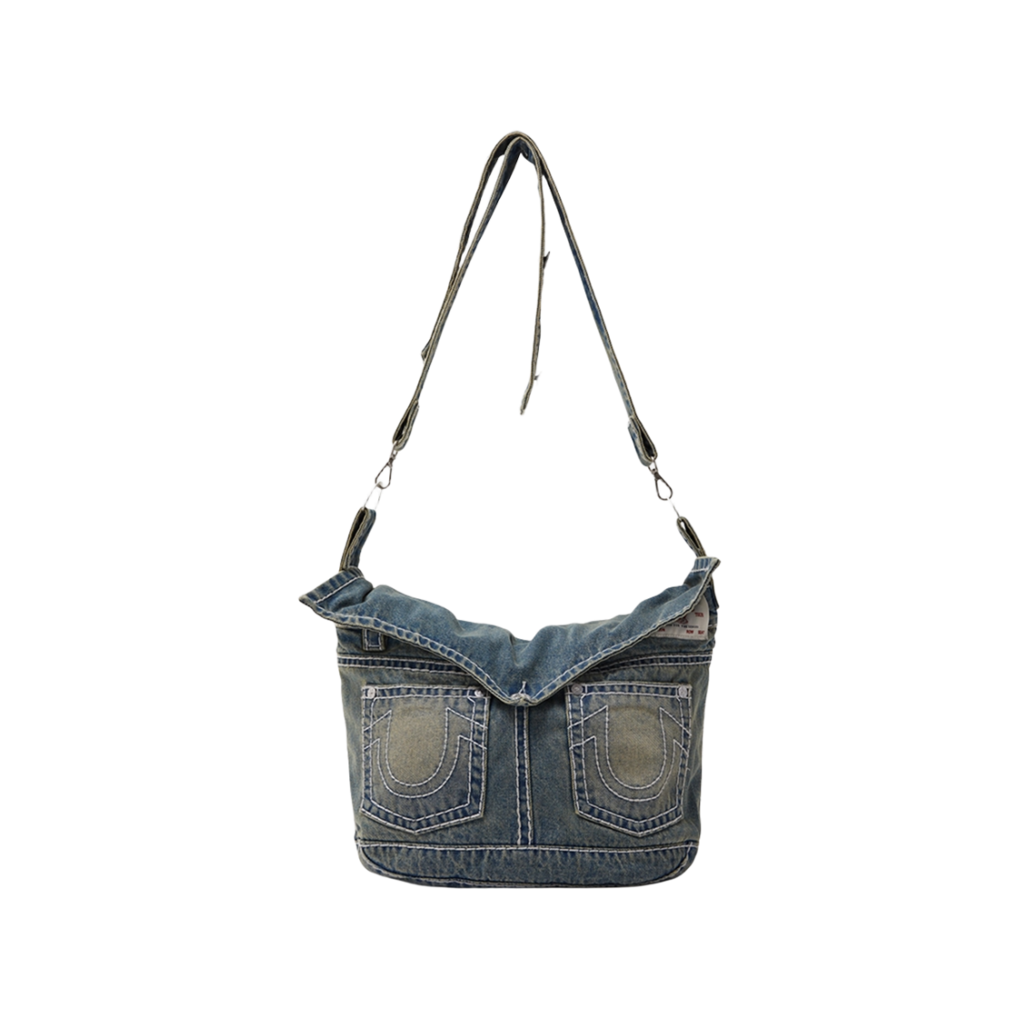 트루릴리젼 레귤러 플랩 레그 백_인디고(True Religion Regular Flap Rag Bag_Indigo)