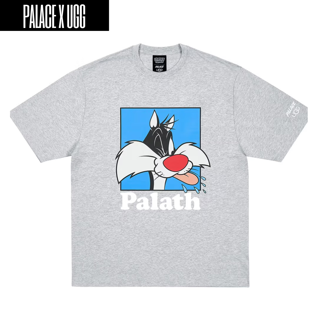UGG x Palace x Looney Tunes Tasman Slipper Black, UGG x Palace x Looney Tunes Tasman Slipper Yellow 착용 스타일 - 4