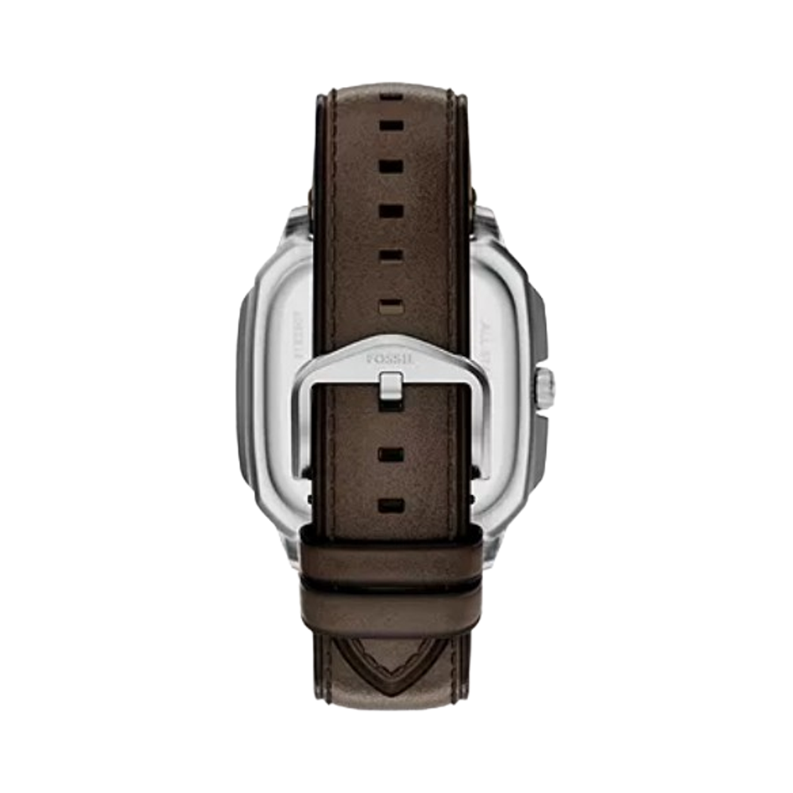 파슬 크로스비 쿼츠 쓰리핸드 데이트 42mm 레더 브라운 실버(Fossil Crosby Quartz Three-Hand Date 42mm Leather Brown Silver) - 2