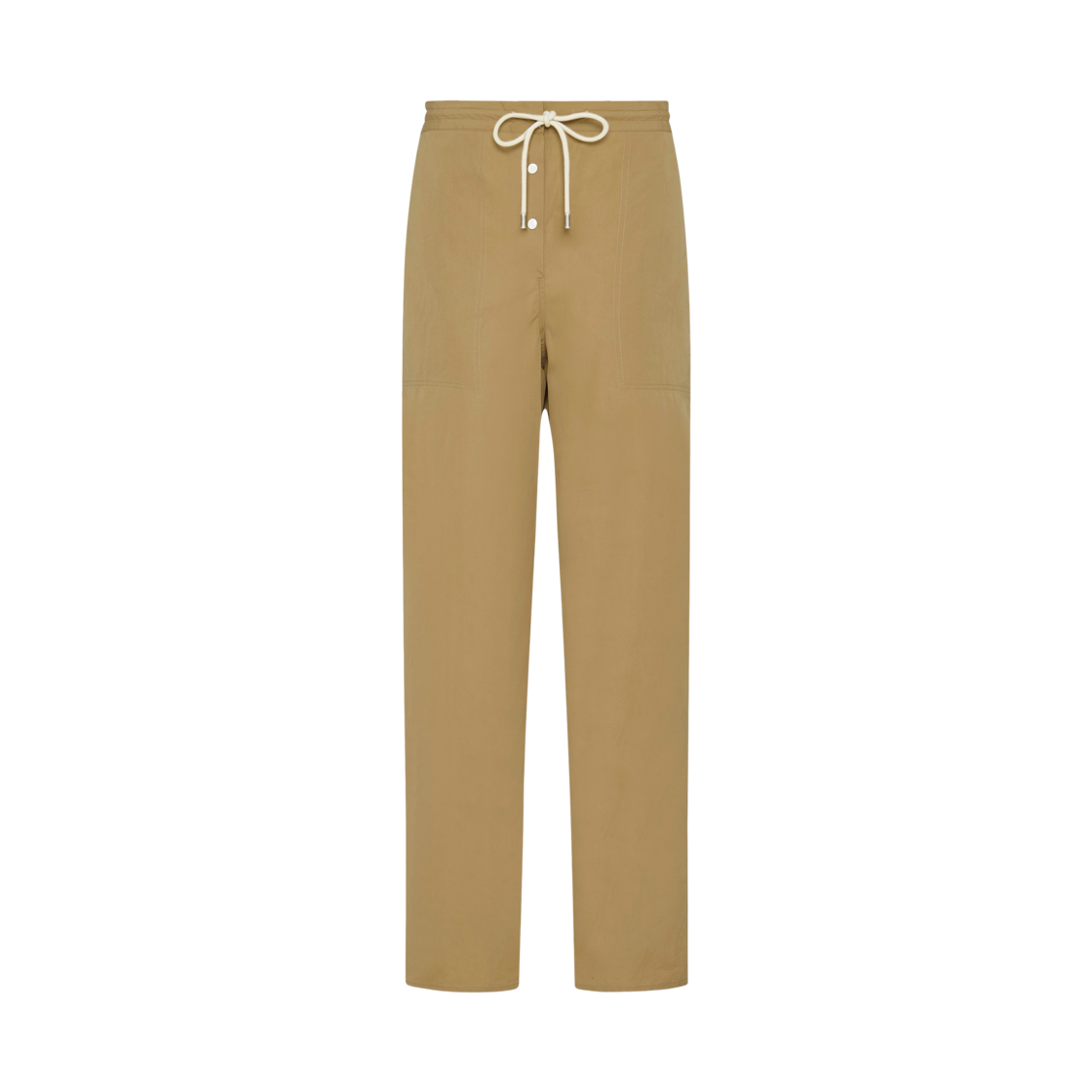 (W) 더 로우 보네트 코튼 팬츠 탄((W) The Row Bonnette Cotton Pants Tan)