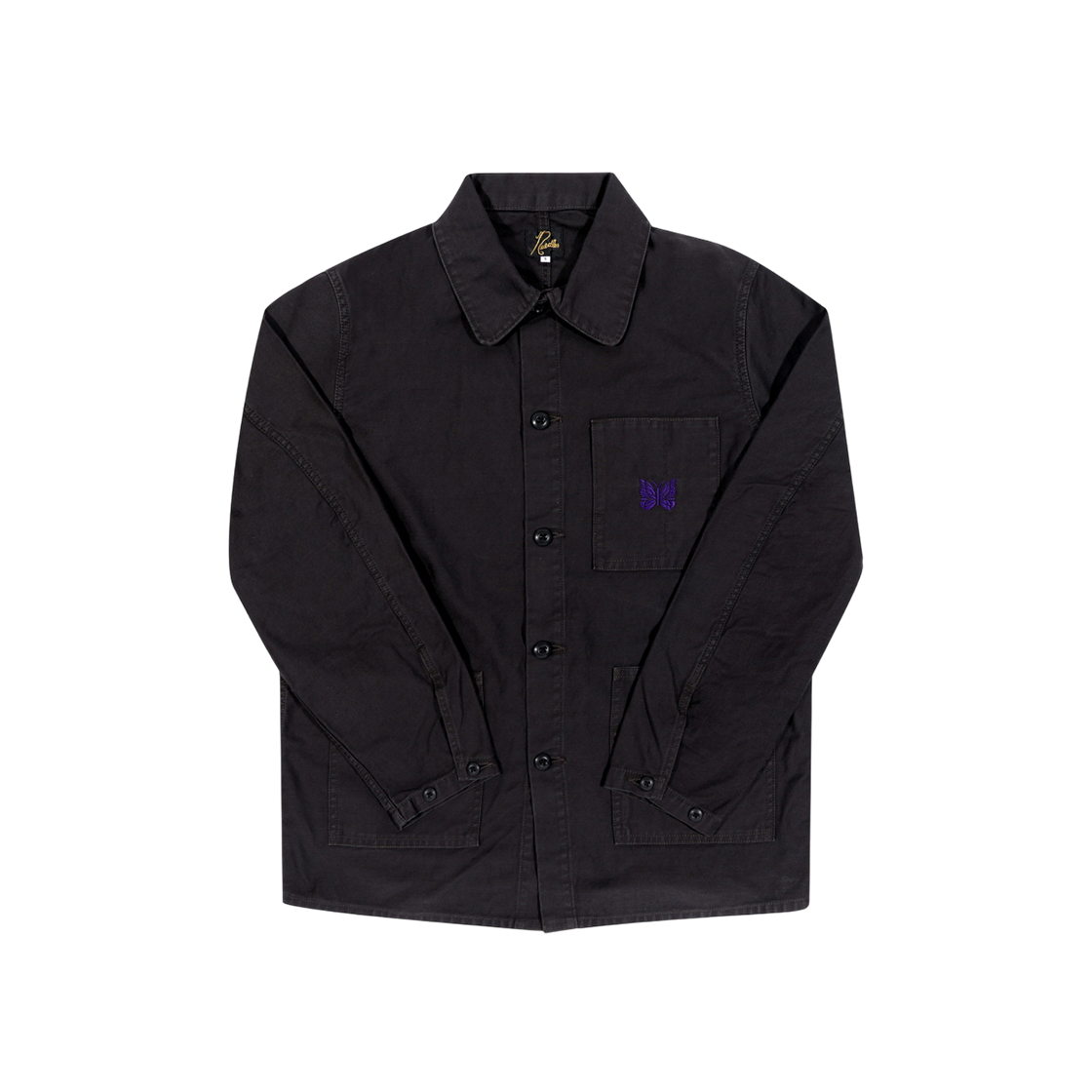 QV145 B-Black [13% 쿠폰] Needles D.N. Coverall Back Sateen Black