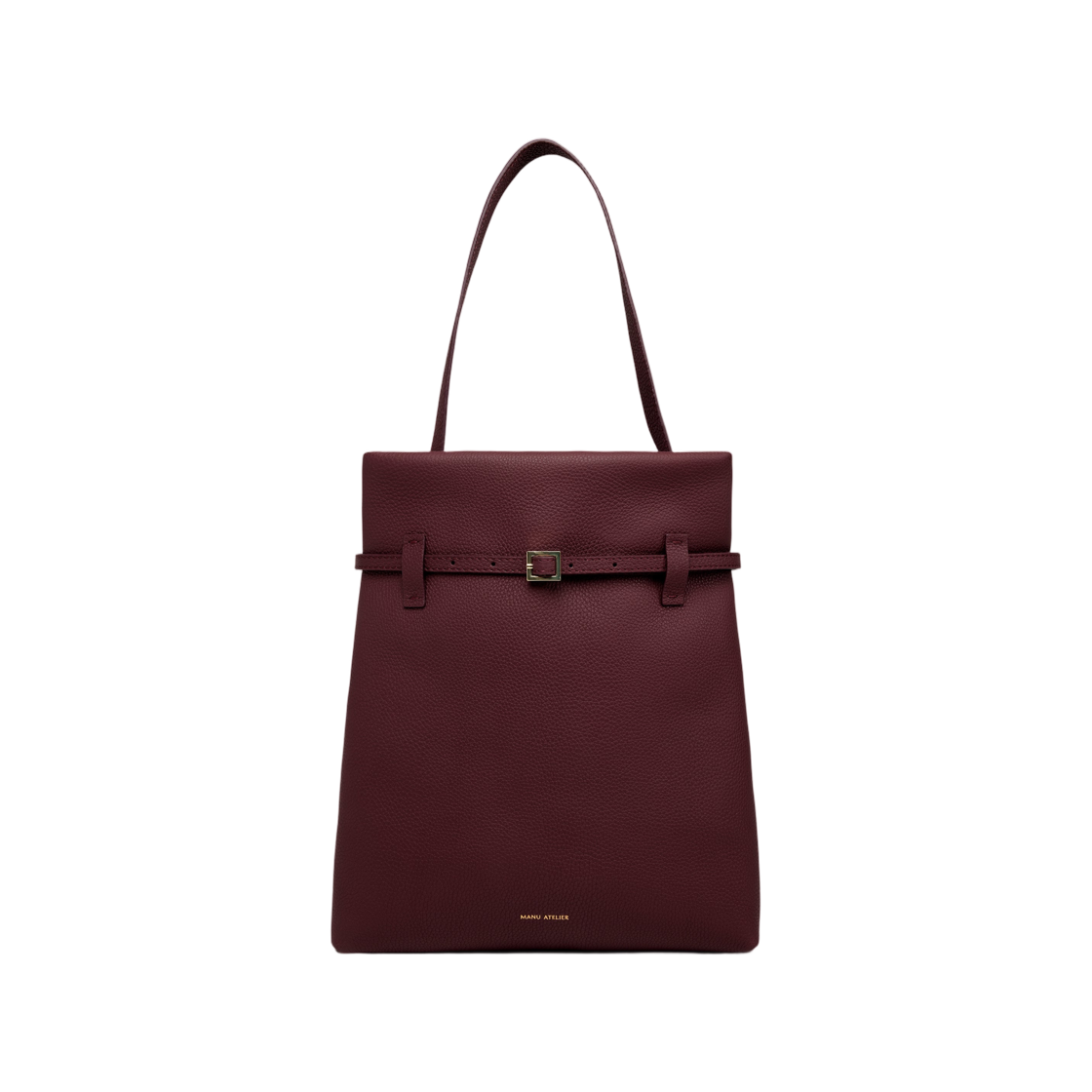 마누 아틀리에 토트 듀 주르 버건디(Manu Atelier Tote du Jour Burgundy)