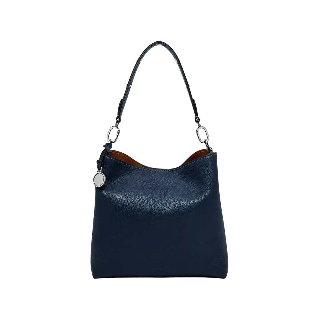 ZB11003545 Fossil Jessie Leather Bucket Shoulder Bag Insignia Blue