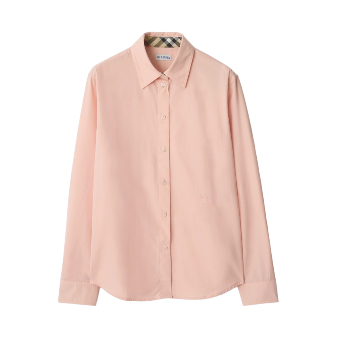 8111216 (W) Burberry Regular Fit Cotton Poplin Shirt Flora