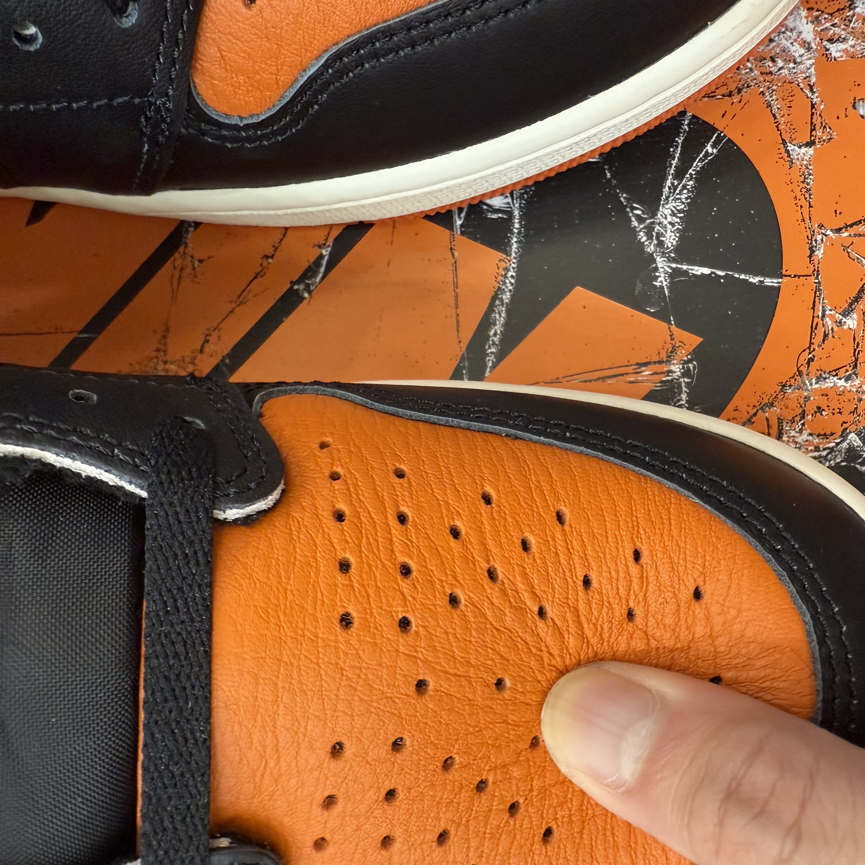 Jordan 1 Retro High OG Shattered Backboard 착용 스타일 - 6