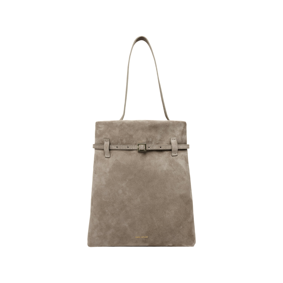 마누 아틀리에 토트 듀 주르 수게로 스웨이드(Manu Atelier Tote du Jour Sughero Suede)