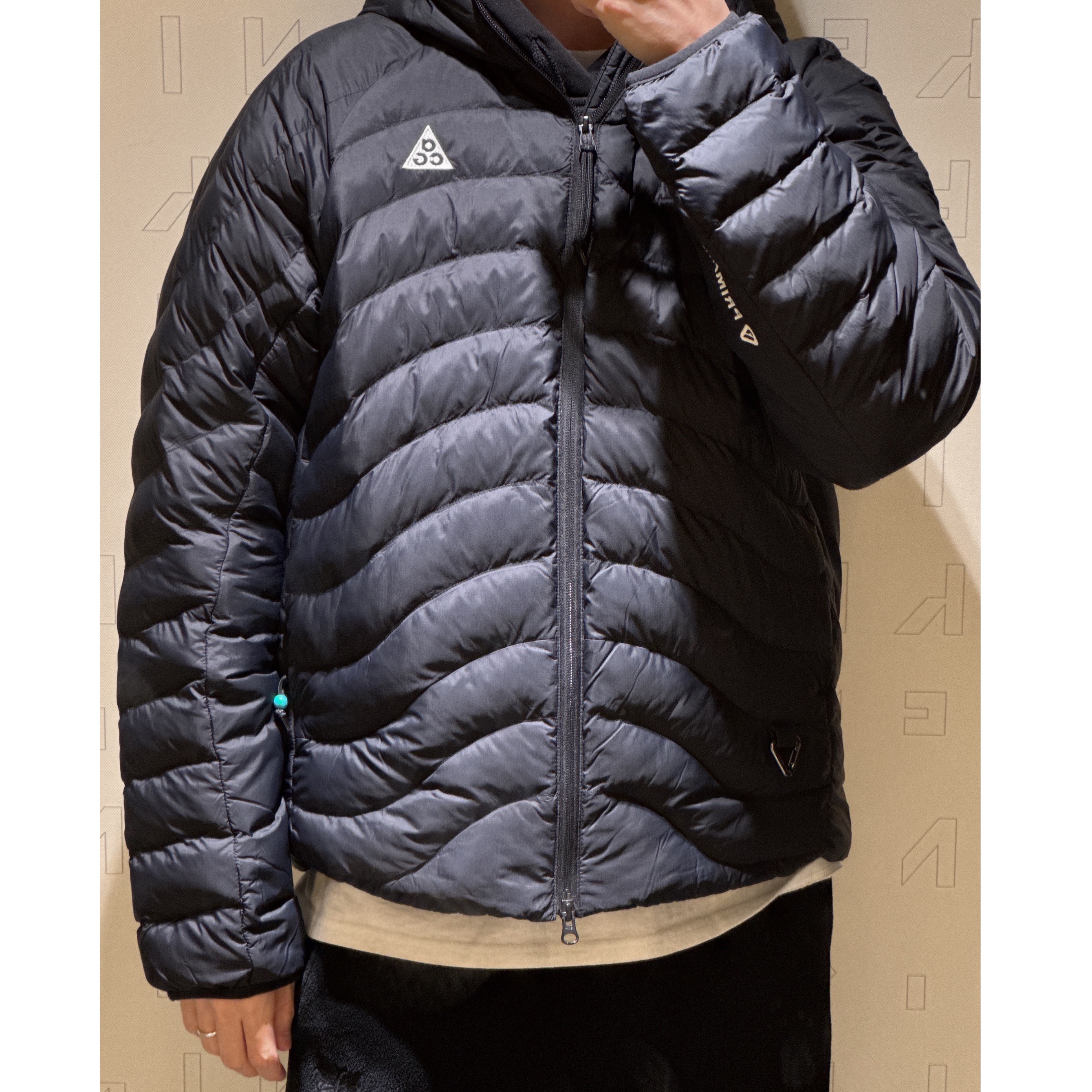 Nike ACG Lava Flow Therma-Fit ADV Jacket Black Summit White - Asia 착용 스타일