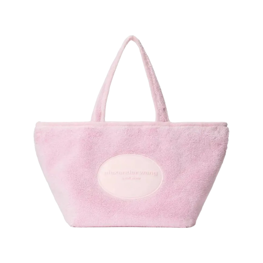 20225T32M680 Alexander Wang Punch Fur Tote Bag Light Pink