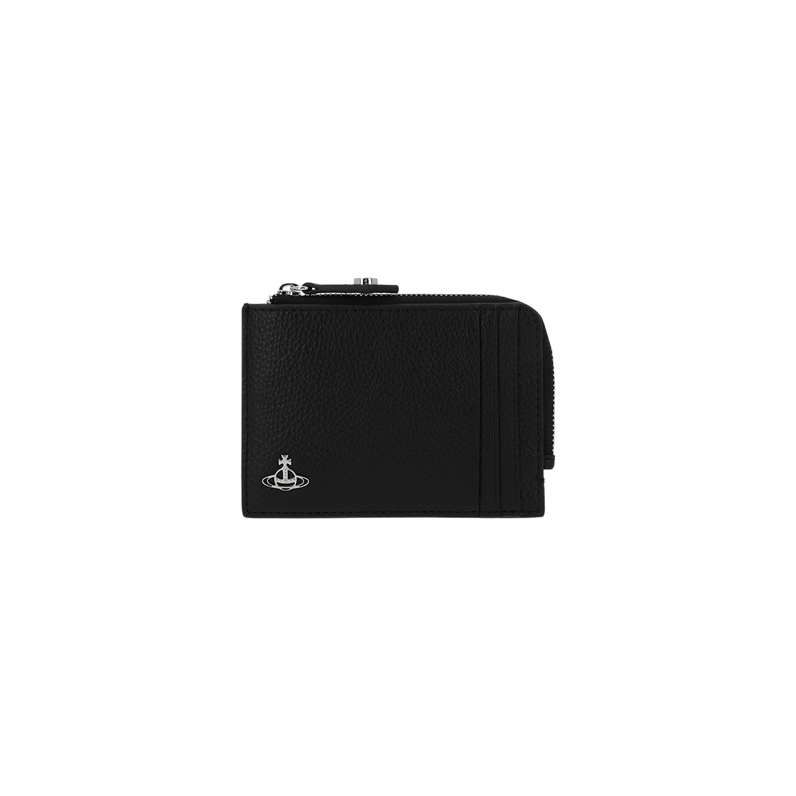 54020008U S000D N403 [13% 쿠폰] Vivienne Westwood Re-Vegan Biogreen Grain Leather Card Holder Black