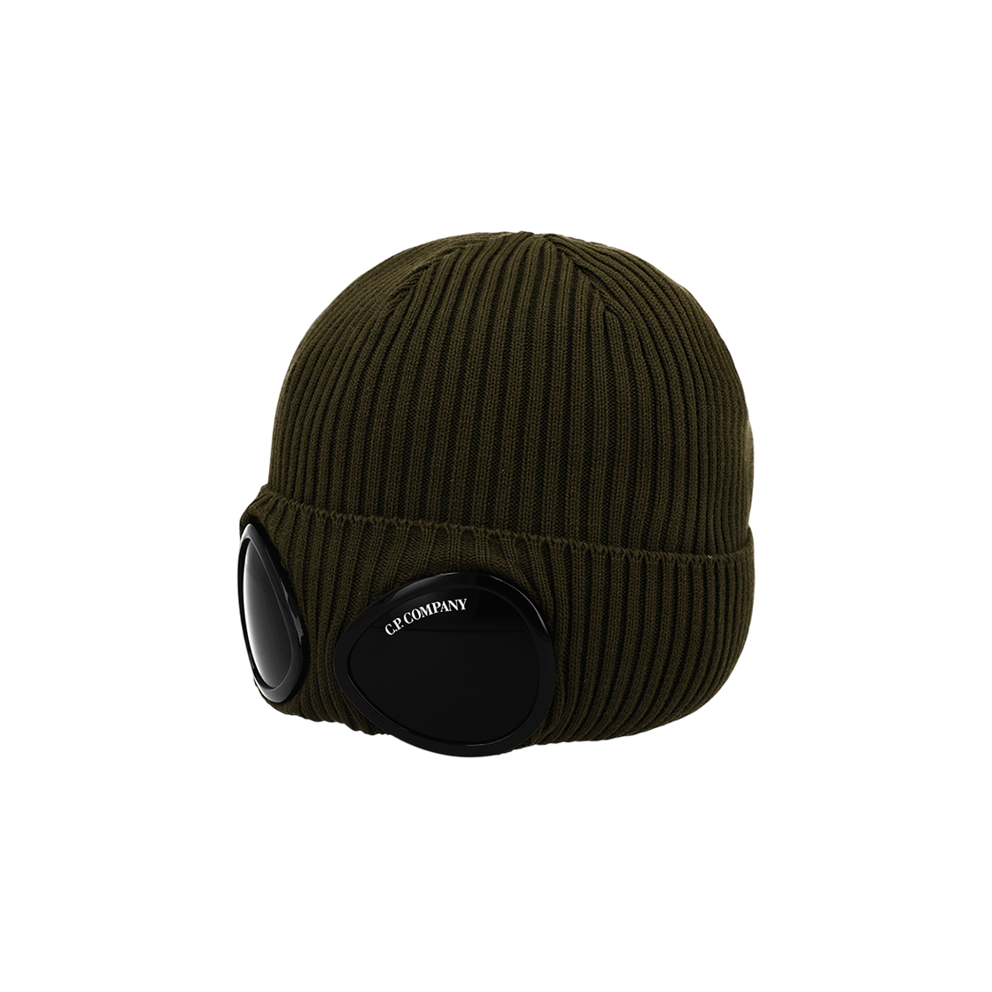 18CMAC016A 000727A 683 [13% 쿠폰] C.P. Company Cotton Goggle Beanie Ivy Green - 25SS