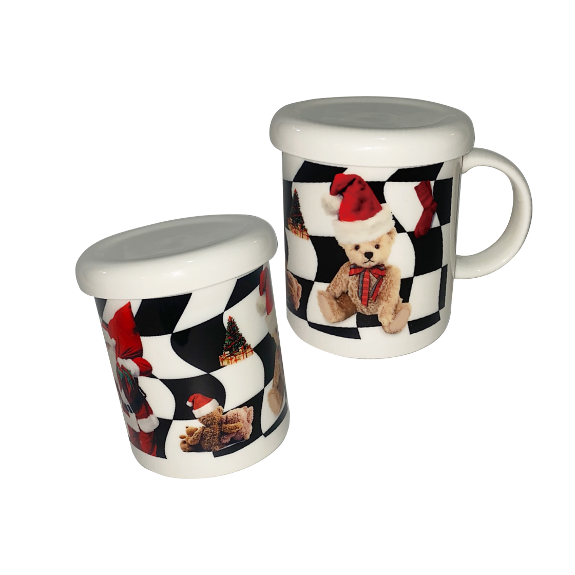 ylwmug139398 [3% 포인트 적립] you like what Christmas Bear Simple Mug (Black)