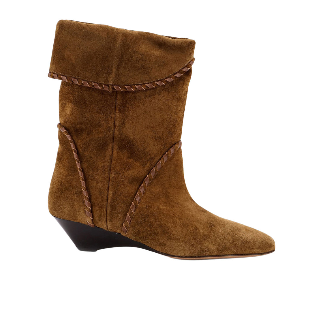 BO0211FA-C3A03S-50LB (W) Isabel Marant Edoa Boots Brown