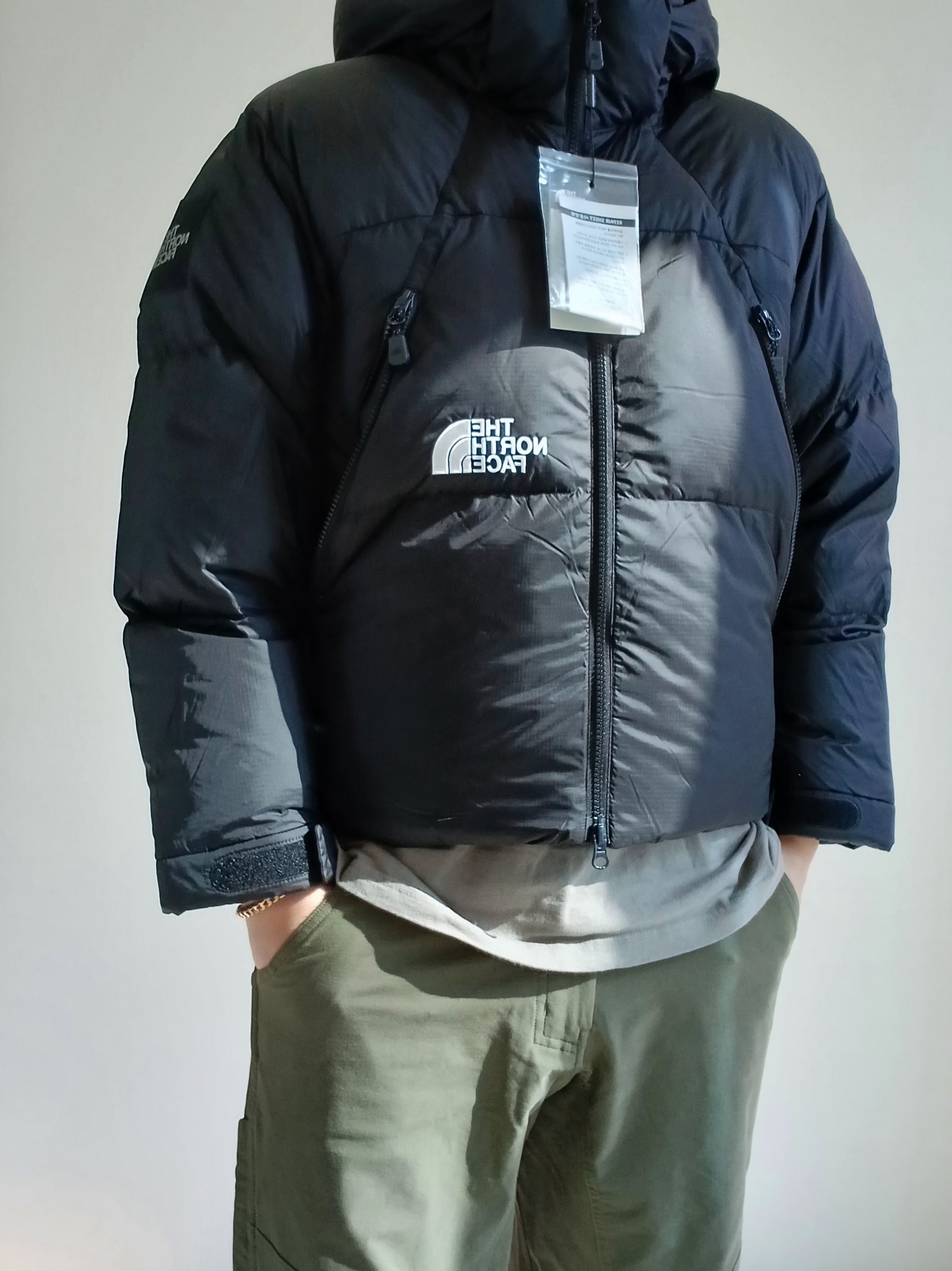The North Face White Label Project Down Jacket RDS Black - 25FW 착용 스타일 - 2