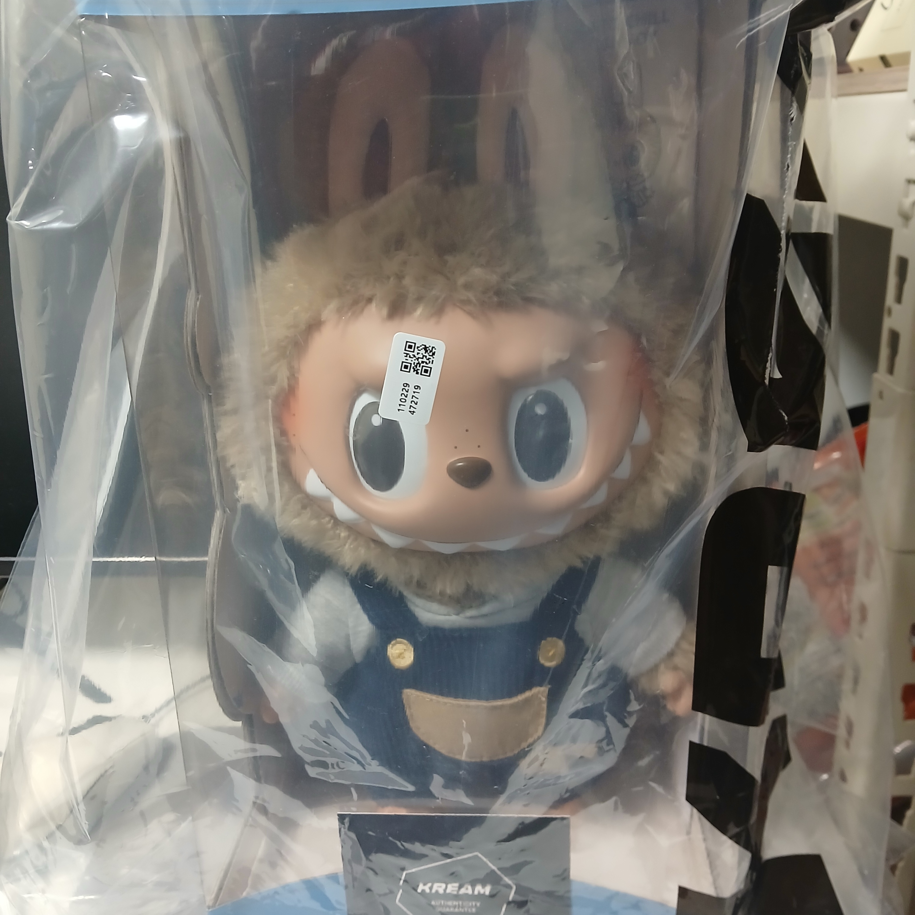 Pop Mart Labubu Time To Chill Vinyl Plush Doll 착용 스타일