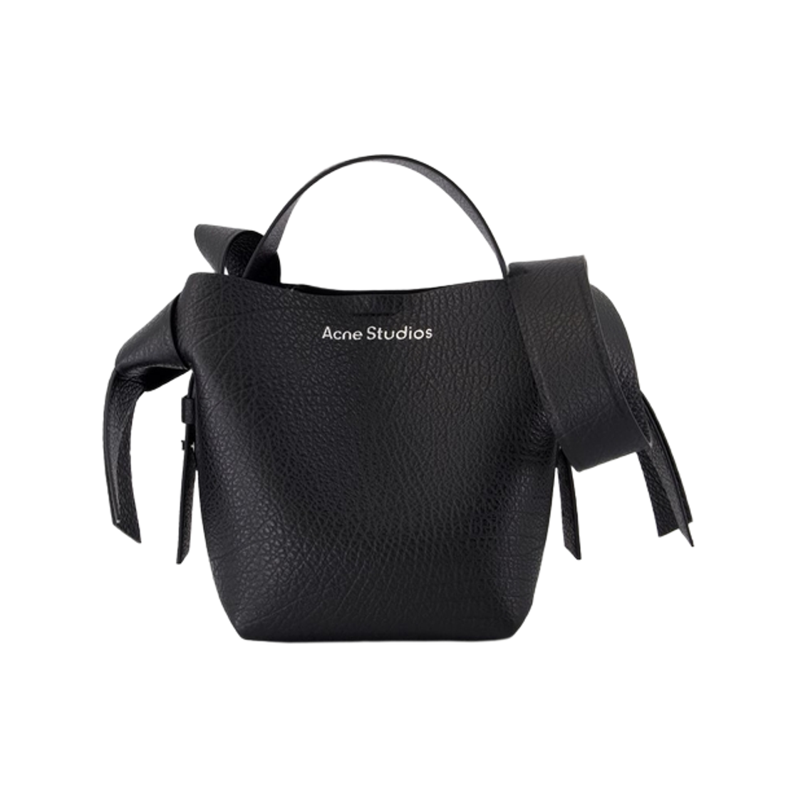 아크네 스튜디오 무스비 미니 숄더백 블랙(Acne Studios Musubi Mini Shoulder Bag Black)
