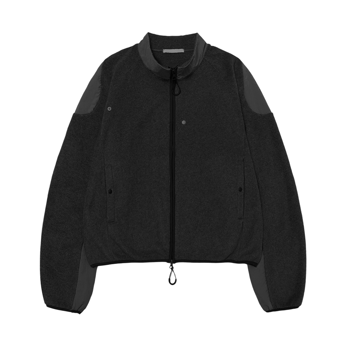 씬 패널드 플리스 자켓 블랙(SEEN Paneled Fleece Jacket Black)