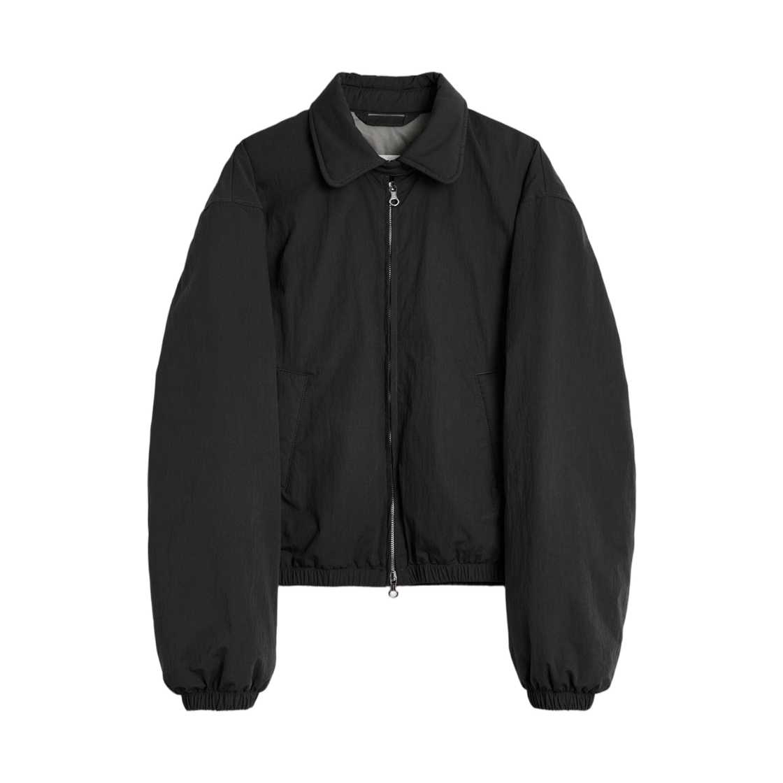 W2261CB (W) Our Legacy Cropped Avenue Puffa Black Tide Cotton Nylon