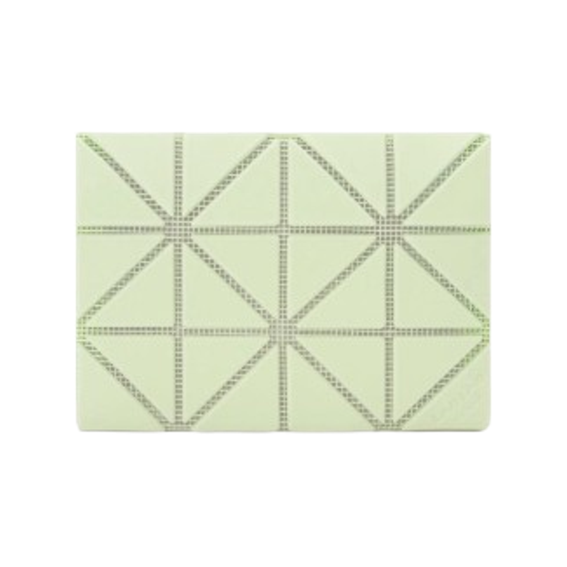 바오 바오 이세이 미야케 W 컬러 카드 케이스 라이트 그린 그린(Bao Bao Issey Miyake W Color Card Case Light Green Green)